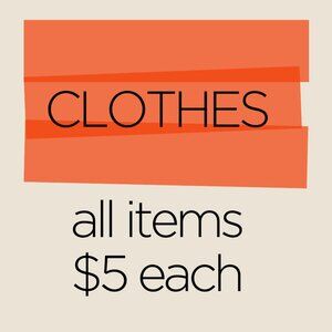 clothing sale